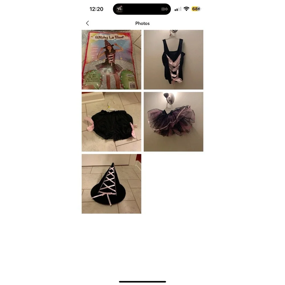 ✨ Witchy La Bouf Girls Costume – Size 7/10‎ (Complete 4-Piece Set) ✨